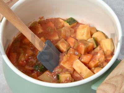 Daržovių troškinys su muskato riešutu Žingsnis 3