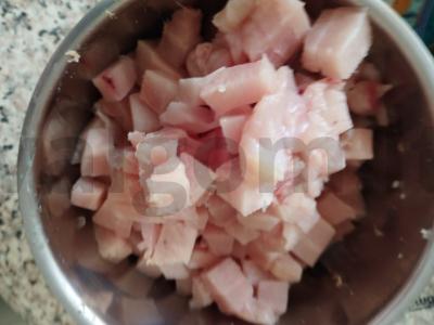 Grikių košė su vištiena ir troškintomis daržovėmis Žingsnis 1