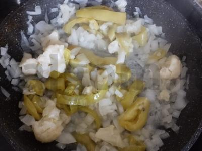 Grikių košė su vištiena ir troškintomis daržovėmis Žingsnis 3