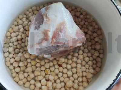 Avinžirniai su kiauliena ir prieskoniais Žingsnis 2