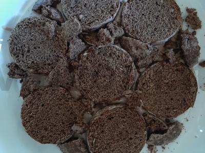 Šokoladinis tortas iš meduolių Žingsnis 5