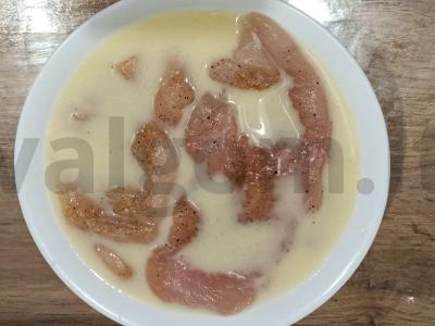 Vištiena panko džiūvėsėliuose su granatu Žingsnis 2