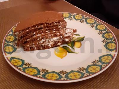 Blynų tortas „Švelniausias“ Žingsnis 7