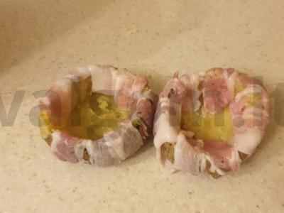 Keptas bulvės su bekonu Žingsnis 4