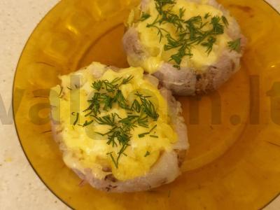 Keptas bulvės su bekonu pagrindine nuotrauka