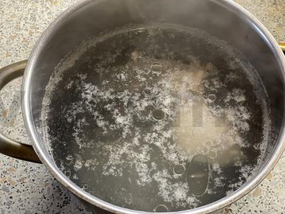 Sūrio sriuba su pttim Žingsnis 1