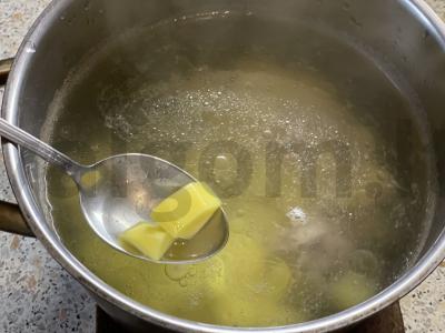 Sūrio sriuba su pttim Žingsnis 2