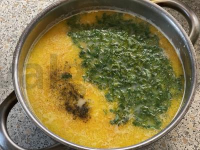 Sūrio sriuba su pttim Žingsnis 6