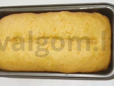 Purios moliūgų duonos su medumi Žingsnis 2