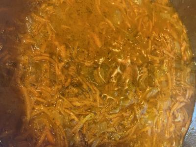 Namų plovas puode Žingsnis 7