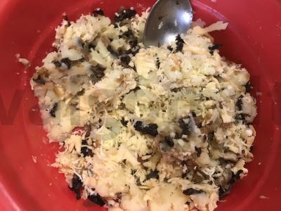 Bulvytė po sūrio kepure su slapta įdaru Žingsnis 4