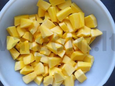 Graikiška moliūgų patiekalas Žingsnis 1