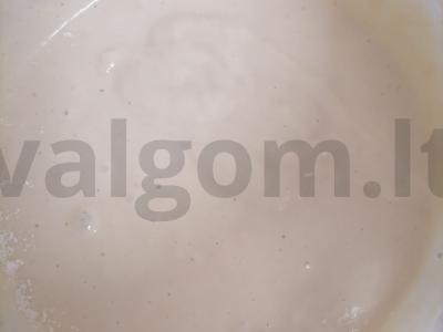 Įdarytos blynai su mėsa Žingsnis 2