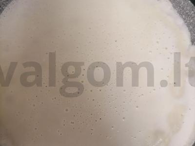 Įdarytos blynai su mėsa Žingsnis 3