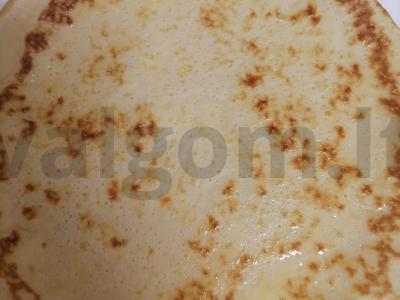 Įdarytos blynai su mėsa Žingsnis 4