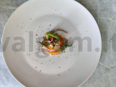 Moliūgų tyrė su svogūnais ir prieskoniais Žingsnis 5