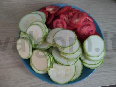 Ratatouille su česnaku ir provanso žolelėmis Žingsnis 2