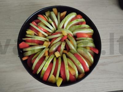 Ratatouille su česnaku ir provanso žolelėmis Žingsnis 5