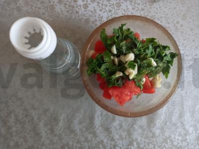 Marinuoti pomidorai su česnaku ir petražolėmis Žingsnis 3