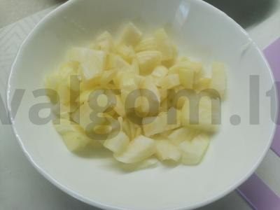 Antis orkaitėje su džiovintais abrikosais ir čili kečupu Žingsnis 2