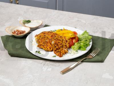 Kalakutienos filė su saldžiosios paprikos dribsniais pagrindine nuotrauka