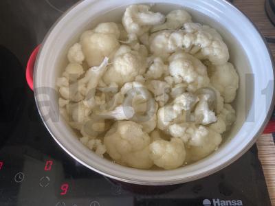 Troškinta žiedinė kopūstai Žingsnis 2