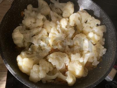 Troškinta žiedinė kopūstai Žingsnis 5