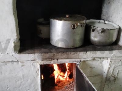 Žirnių sriuba, pagaminta rusiškoje krosnyje Žingsnis 1