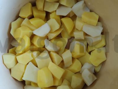 Žirnių sriuba, pagaminta rusiškoje krosnyje Žingsnis 5