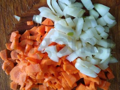 Žirnių sriuba, pagaminta rusiškoje krosnyje Žingsnis 6