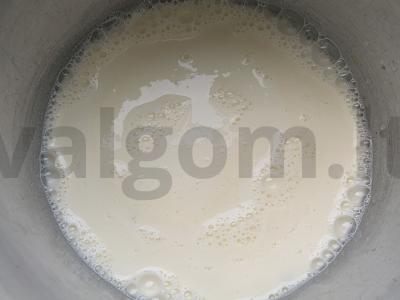 Nalikstnikai su varške Žingsnis 2