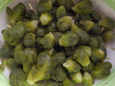 Lašišos steikas su Briuselio kopūstais Žingsnis 4