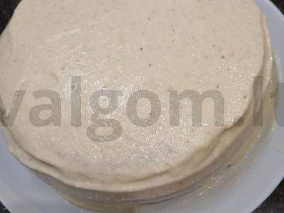 Bananų-varškės kremas Žingsnis 4