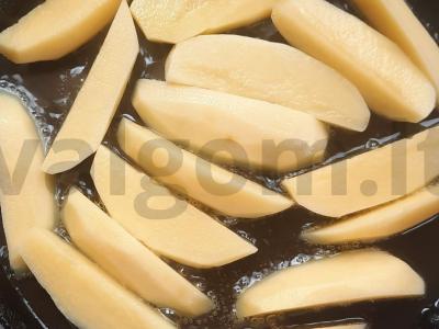 Traškūs bulvių fri su druska Žingsnis 1