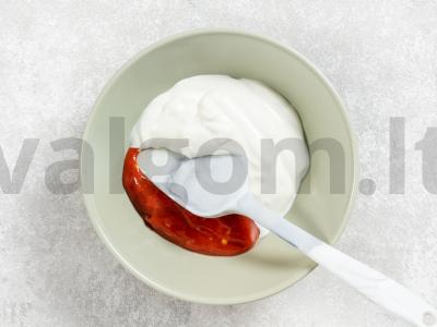 Pica su pomidorais Žingsnis 6