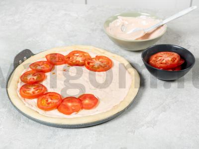 Pica su pomidorais Žingsnis 8