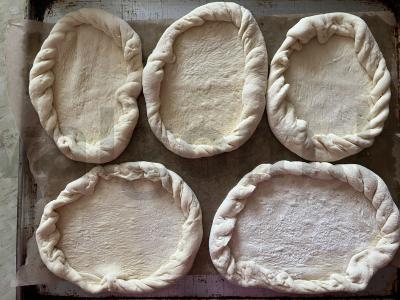 Namų mini-picos su kraštais visai šeimai Žingsnis 4