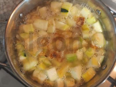 Moliūgų kremas-supas Žingsnis 7