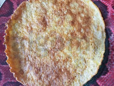 Avižų blynas su varške, burokėliais ir riešutais Žingsnis 4