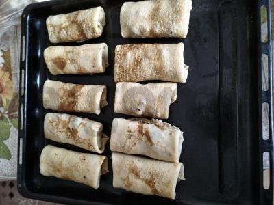 Įdaryti blynai Žingsnis 5