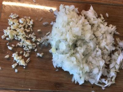 Marinara padažas Žingsnis 1