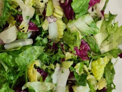 Salotas „Toskana“ su kumpiu Žingsnis 1