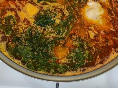 Aštrus kharcho sriuba su kalakutiena Žingsnis 7