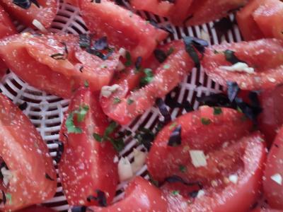 Džiovinti pomidorai Žingsnis 2