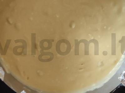 Varškės apkepas su džiovintais vaisiais Žingsnis 5