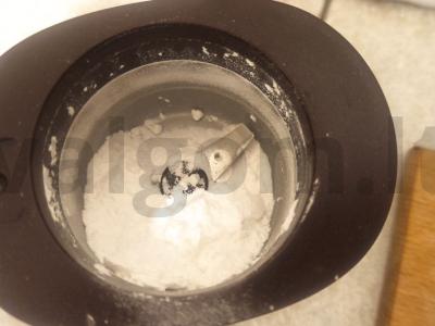 Varškė su sezamo sėklomis ir riešutais Žingsnis 2