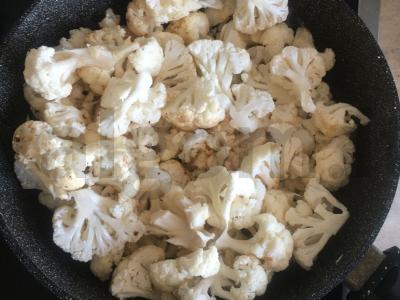 Žiedinė kopūstai sūryje Žingsnis 2