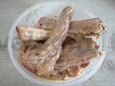 Kepintos šonkauliukai Žingsnis 2