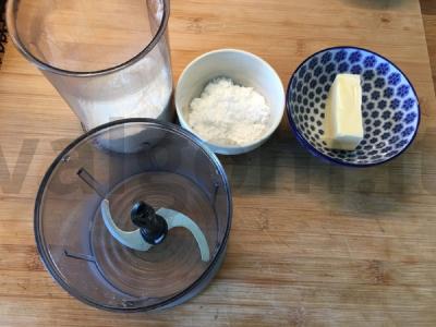 Citrinų tartas Žingsnis 1