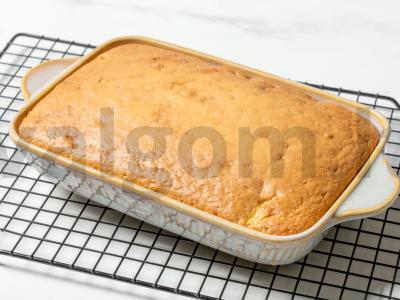 Obuolių biskvitas Žingsnis 8